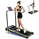 YPOO Laufbänder für Zuhause mit Steigung Klappbar,Walking Pad Leises 2.5HP, Treadmill für Zuhause & Büro Max Belastung 140 kg,Walkingpad Incline mit Griff Laufband Schreibtisch Fernbedienung und App