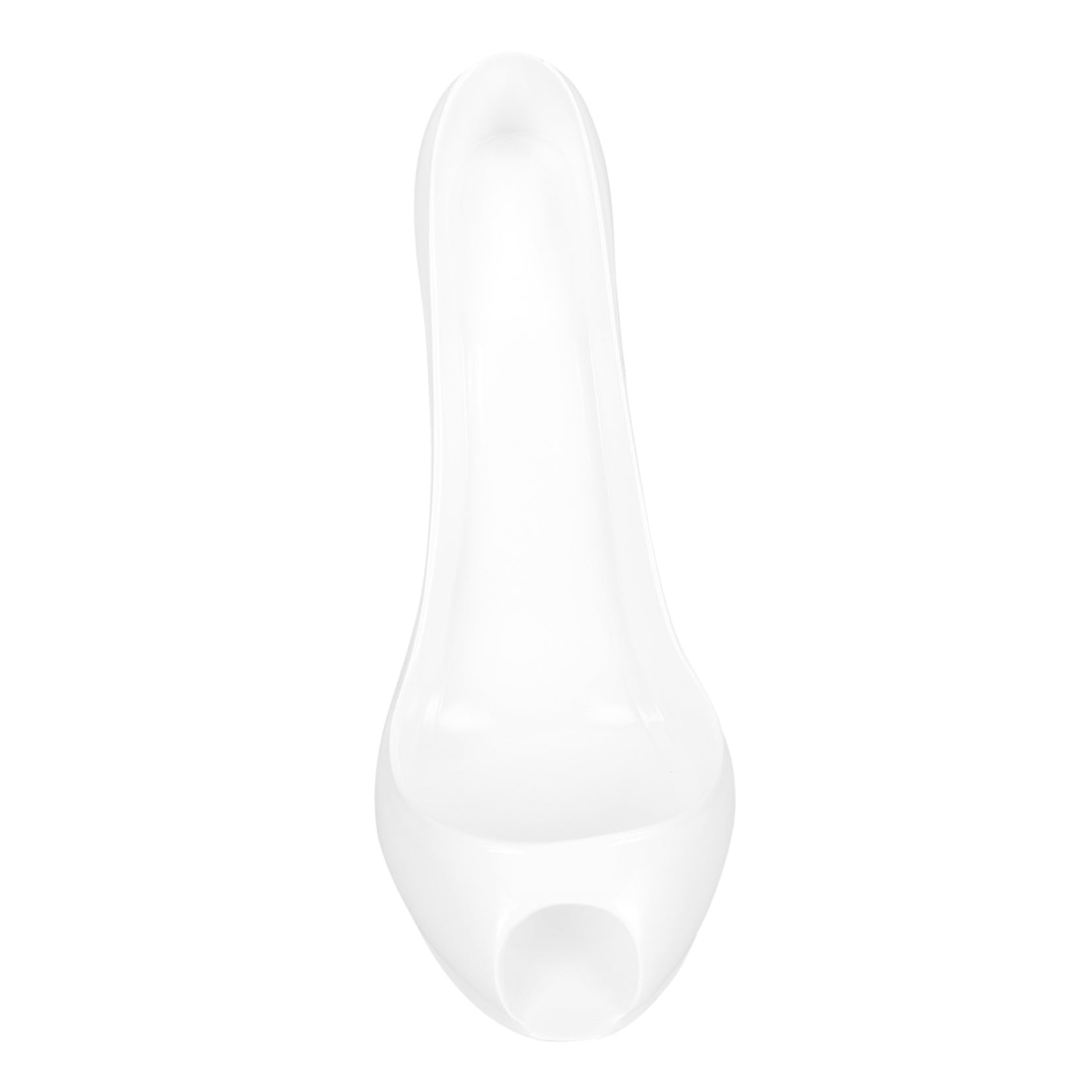 Porte-bouteille talon haut blanc en résine cadeau original décoration