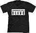 Blittzen Mens T-shirt Schrodinger's Cat Alive Dead, L, Black