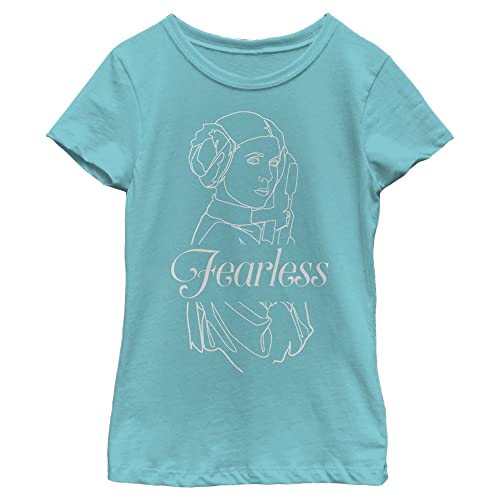 STAR WARS Fearless Leia Girls Short Sleeve Tee Shirt