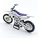 OEVTVR 1:12 Scale Diecast Dirt Bike Motorcycle Model – White Motocross Motorbike with Realistic Details, Alloy Body, Display Gift for Enthusiasts