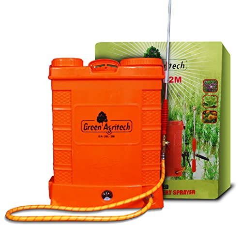 Image of Green Agritech Hi Pressure Double Motor Battery Operated Sprayer-20Ltr