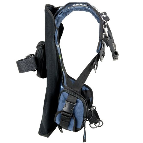 Oceanic New BioLite Travel Scuba Diving BCD - Blue (Size Large)