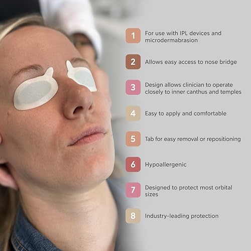 Image of IPL-AID: Disposable Eye Shield for Safe IPL Treatment. Protect Your Eyes with Precision and Comfort