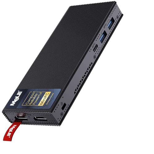Mele Fanless PC Stick 12th N100 PCG02 Pro 8GB 256GB, 4266MHz LPDDR4, Dual HDMI2.0, 4k 60Hz, RJ45 Gigabit Ethernet, per Business 