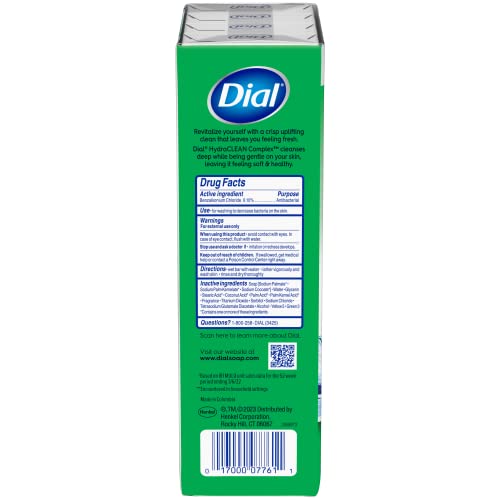 Dial Antibacterial Bar Soap, Refresh & Renew, Mountain Fresh, 4 oz, 32 Bars (Pack of 3) - image 8