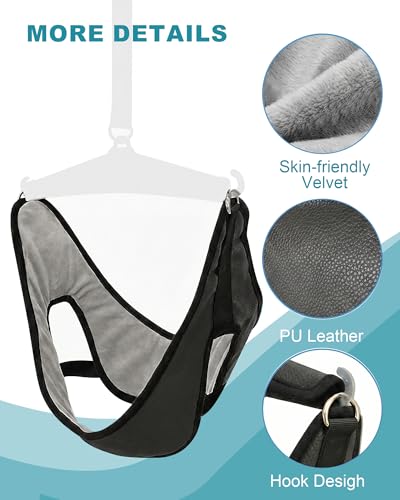 Image of Soft Chin Support Pad - Skin-Friendly Velvet Cushion with Foam Padding, Adjustable Comfort Support for Daily Neck Relaxation and Home Use