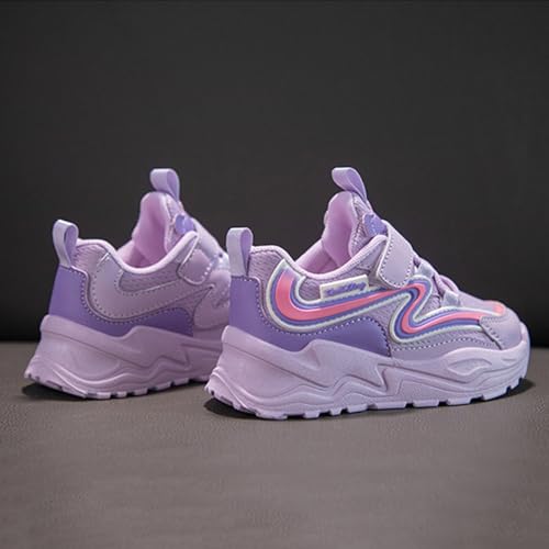 IWIHMIV Girl Tennis Shoes Toddler Athletic Sneakers Kids Comfortable Lightweight Casual Walking Shoes2
