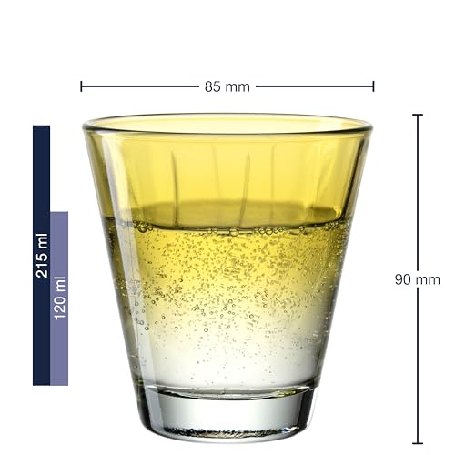 Vasos ergonómicos aptos para lavavajillas LEONARDO Twist 3