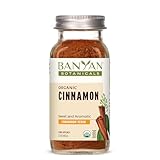Banyan Botanicals Cinnamon Powder - Certified Organic, Spice Jar - Cinnamomum cassia - Renowned household spice that supports healthy digestion