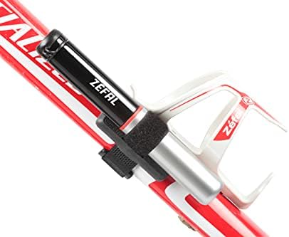 Zefal Air Profil FC01 Telescopic Aluminium Mini MTB Pump, 6 bar/87 psi, 116 g - Silver/Black