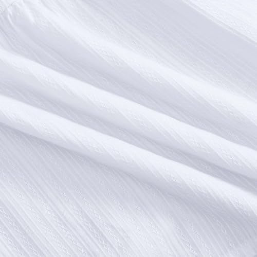 Image of Maxi Skorts Skirt for Girls Button Front High Waisted Long Skirt with Belt Ruffled Skirts with Pocket 3-12Years