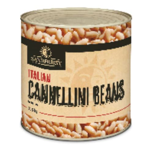 Sandhurst Beans Cannellini in Brine 2.5 Kg Can