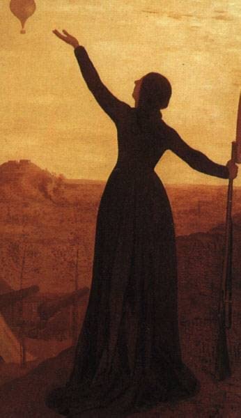 Impression d'affiches Le Ballon Puvis De Chavannes Toile Décoration Salon Design 60x90cm