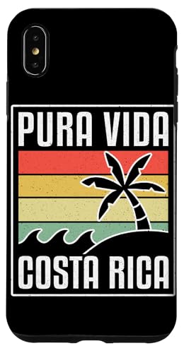 Pura Vida Costa Rica Tropical Beach Vibes Gift Custodia per iPhone XS Max