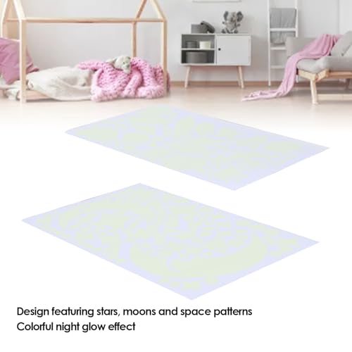 Vinilos autoadhesivos luminosos estrellas y luna para niños miniatura 5