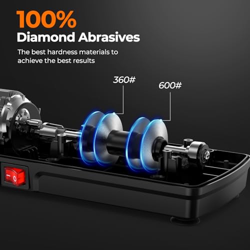 Dawnstar S865 2-Stage Electric Knife Sharpener with Auto-Guide — view 3