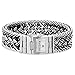 Kuzzoi Silberarmband Herrenarmband aus massivem 925er Sterling Silber, Breite 20 mm, Länge 21 cm, 335104-021 Sterling Silber günstig Kaufen-Kuzzoi Silberarmband Herrenarmband aus massivem 925er Sterling Silber, Breite 20 mm, Länge 21 cm, 335104-021