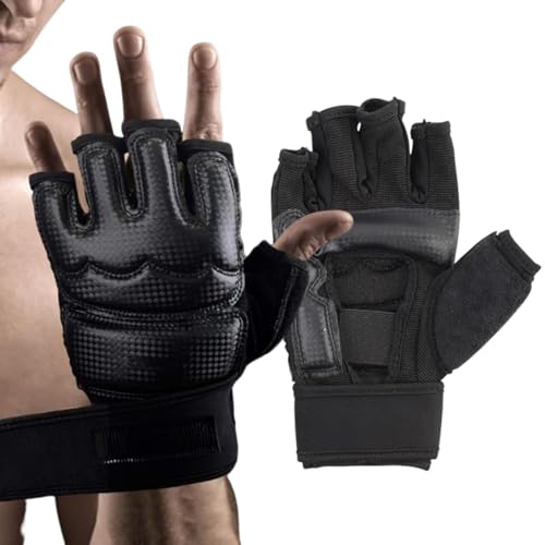 Guantes Ideales para Artes Marciales Mixtas, Guantes de Entrenamiento Profesionales para Artes Marciales Mixtas, Guantes duraderos y cómodos para Sparring, Trabajo de y Entrenamiento de Fitness