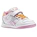Reebok Step N' Flash II, Zapatos de Primeros Pasos Unisex niños, Rosa/Verde/Blanco/Naranja (Icono Pink/White/Electric Peach), 21 EU