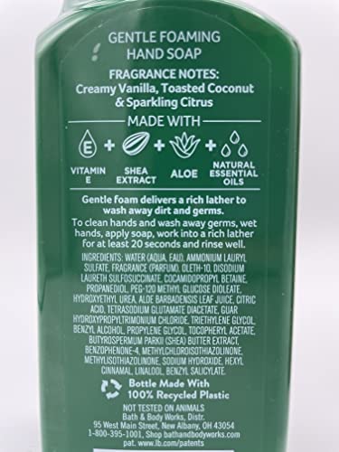Bath and Body Works Christmas Trio Gentle Foaming Hand Soap, 8.75 Fl Oz (Pack of 3)