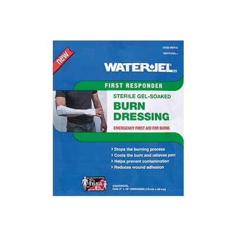 0416-28 Dressing Water-Jel Wound Sterile Burn 4X16" Non-Woven Ea by Waterjel Technologies Cover