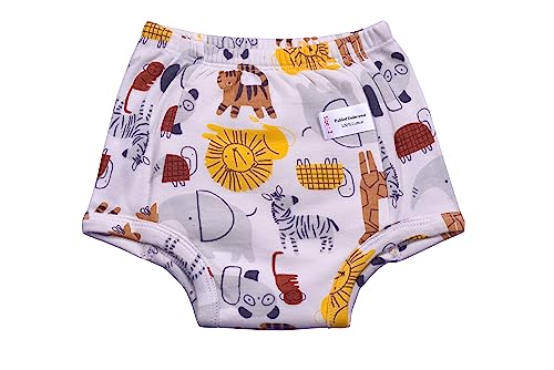 Image of DAADUN Padded Underwear for Babies | Padded Underwear for 2-3 Years | Soft, Absorbent Padded Underwear | Potty Training Pants 3-4 Years (Pack of 5) (XS)