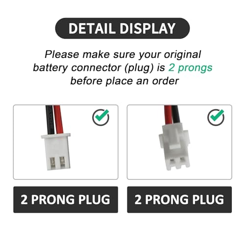 Image of RVBAT85002 RVBAT85004 Battery Replacement for Shark RV9113A1US RV910S RV9106WXUS RV911AE RV9116ZXUS RV9122S1US RV9123S1US RV912S RV9126WXUS RV915S UR1105ARUS RV2520A0US RV9133S AV2501AOUS RVBAT85003