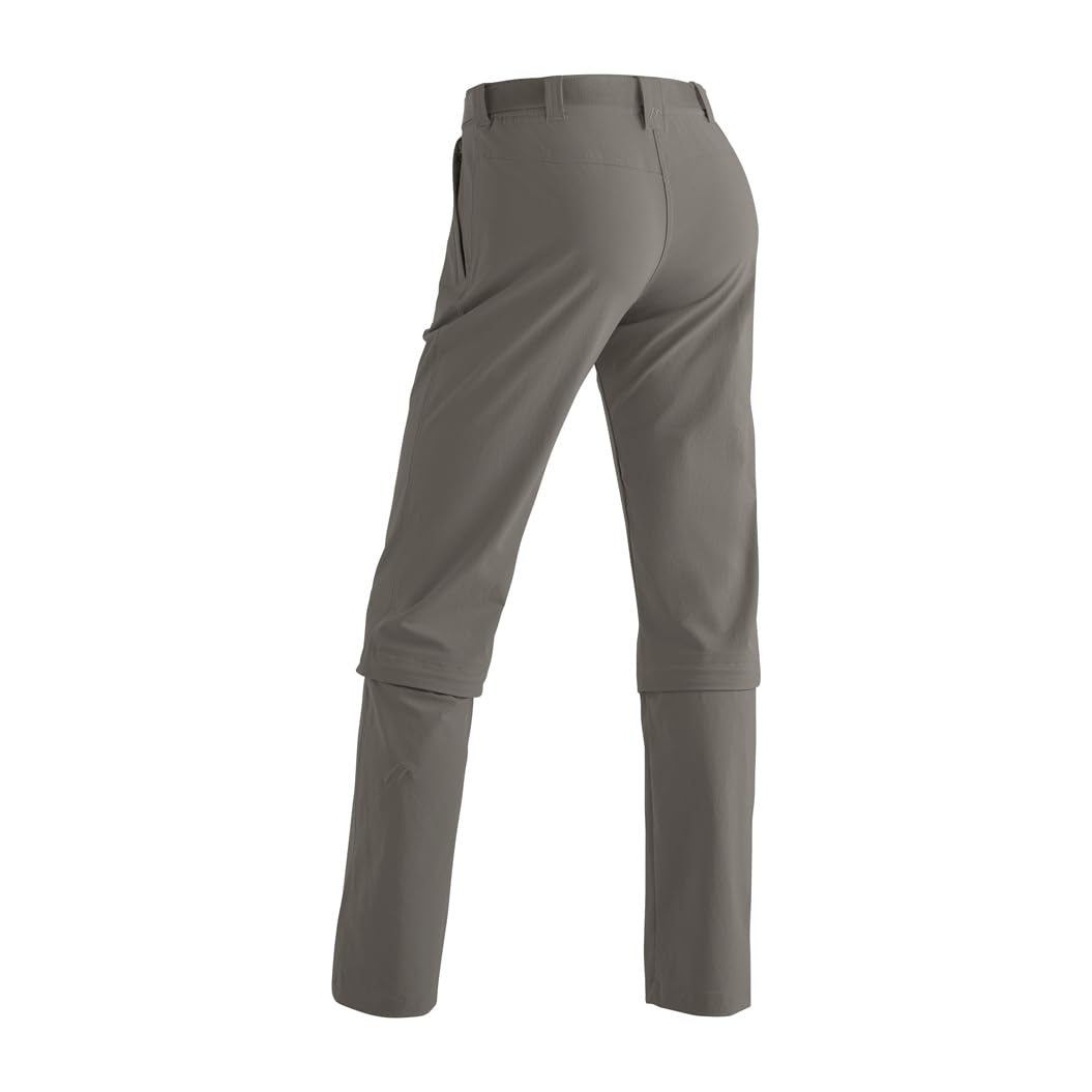 Maier Sports Arolla, Damen Wanderhose, Wasserabweisende Outdoorhose für Trekking und Hiking, Praktische Zipp-Off-Funktion, PFC-frei, mSTRETCH pro 4 & Dryprotec