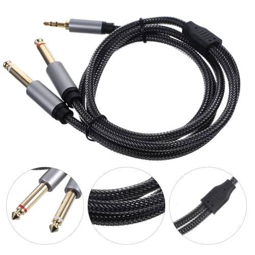 Cable divisor de audio BESPORTBLE Jack 3.5mm a 6.35mm 1m miniatura 4