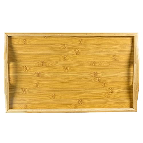 Plateau de lit en Bois de Bambou avec Pieds