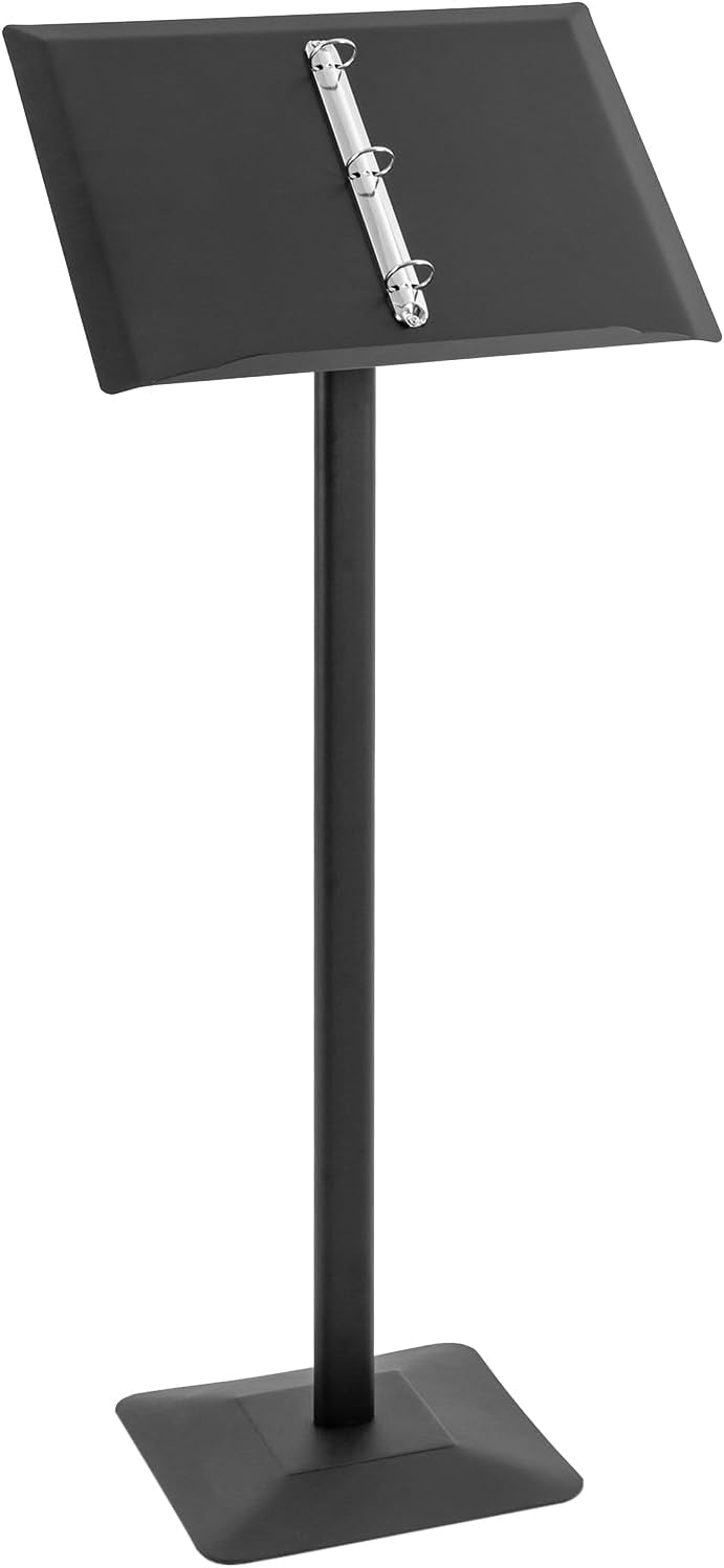 HREHGHGI Menu Stand Ring Binder Lectern Stand Shelf