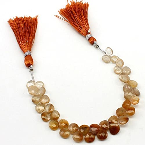 Quartz rutile brun en forme de cœur pour sublimer vos tenues bohèmes et colliers d'été