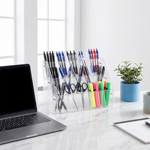 Rangement solide adapté pour maison acrylique multi-niveaux polyvalent - 6