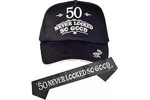 Anniversary Caps: A Dash of Style for 50th Birthday Festivities