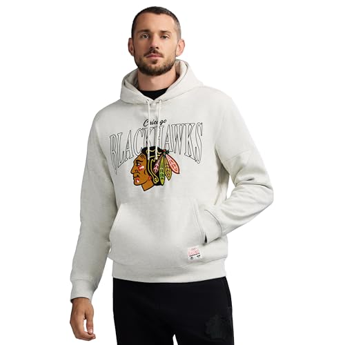GAME 7 x NHL Men's Officially Licensed Long Sleeve Pullover Hoodie Fleece Sweatshirt