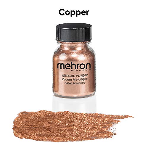 Mehron Metallic Powder Copper 1.0 Oz #TOP1