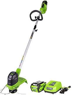 Greenworks 12-Inch 40V Cordless String Trimmer, 2.0Ah Battery and Charger Included 2101602