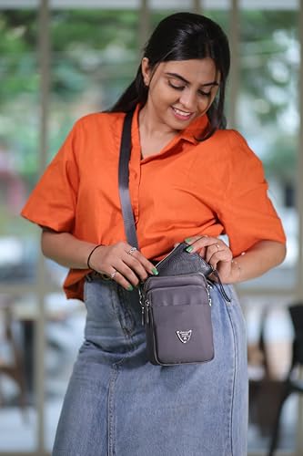 Image of J I Women's Small Cross-Body Phone Bag Stylish Mobile Cell Phone Holder Pocket Purse Wallet Sling Bag Mini Shoulder Bags
