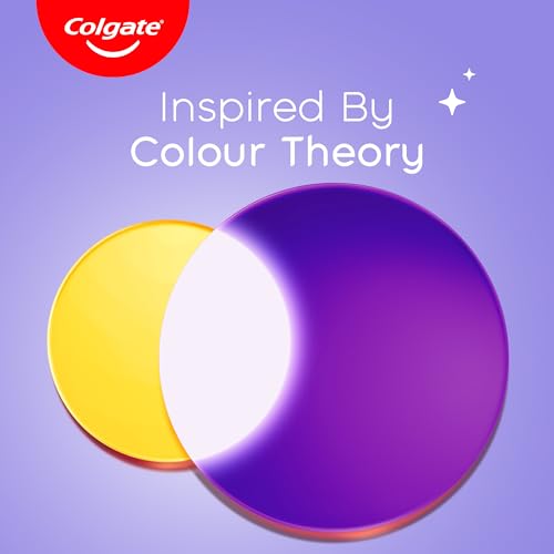 Image of Colgate Visible White Purple Toothpaste 120g and Toothbrush (Pack of 2) Combo