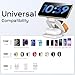 Wireless Charger for iPhone, KU XIU 3 in 1 Travel Charging Station for iPhone 17/16/15/14/13/12 Series, 5W Foldable Charger for Apple Watch10/9/8/7/6/5/4/3/SE, for Airpods 4/3/2/Pro