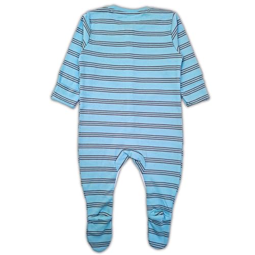 Image of TuddyBuddy 100% Cotton Multi Color Zipper Romper Sleepsuit /Romper /Jumpsuit for Baby Boy & Baby Girl