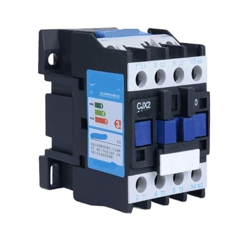 Contacteur CA triphasé CJX2 9A 24V avec contact auxiliaire 1NO