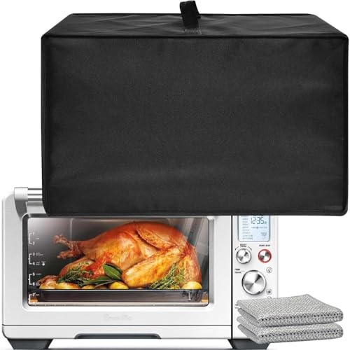 lasesasies Toaster Oven Air Fryer Cover, Heat-Resistant Waterproof Dust-proof, Compatible with Breville Smart Oven Air Fryer Pro BOV900BSS, Nuwave Bravo Air Fryer Toaster Smart Oven