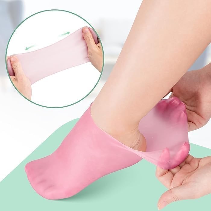 Kmoradiya Silicone Moisturizing Gel for Dry Cracked Skin Repair, Hydrating Foot Hand Heel Care Treatment, Softening Protective Barrier Gel for Smooth Nourished Skin Recovery 1
