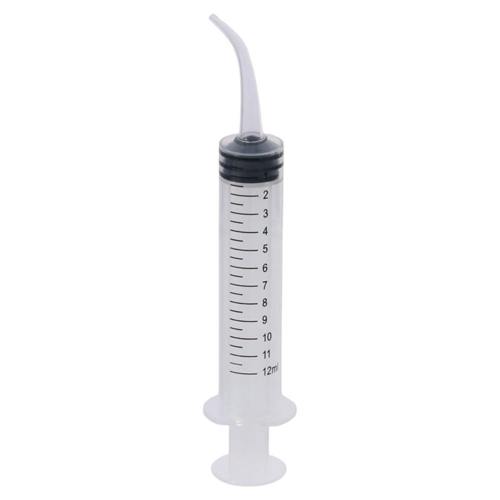 Dispositivo Veterinario per Somministrazione Siringhe Senza Ago da 12 Ml per Strumenti per Misurazione Trasparenti in Plastica Liquida Erogazione Liquidi per Animali E