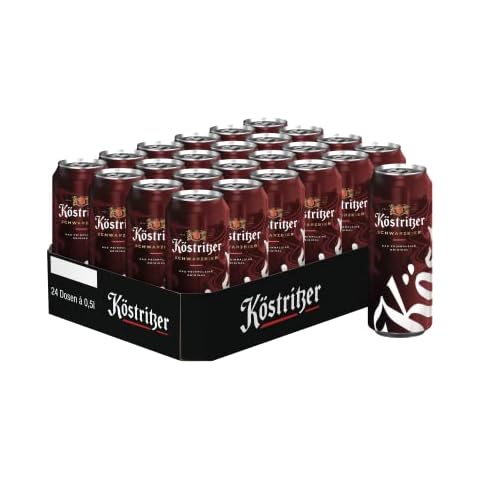 KÖSTRITZER Schwarzbier | Dosen-Bier | Beliebtestes Schwarzbier Deutschlands Cover