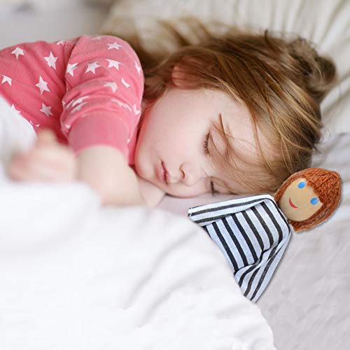 Lifreer Puppenhäuser 1 Packung Puppenhaus aus Holz Puppenhaus Möbelsets von 7 Personen Puppenhauszubehör für Puppenhaus Kinder Kinderspielzeug, Haus Familienmöbel Miniatur – Bild 7