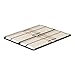 i-flair Grace Lattenrost 180x200 cm, extra stabil, Metallrahmen, 56 Schichtholz-Federleisten, 12-Fach Härtegradverstellung, Mittelgurt & Mittelzone, hohe Belastbarkeit bis 300 kg – EN 1725 geprüft