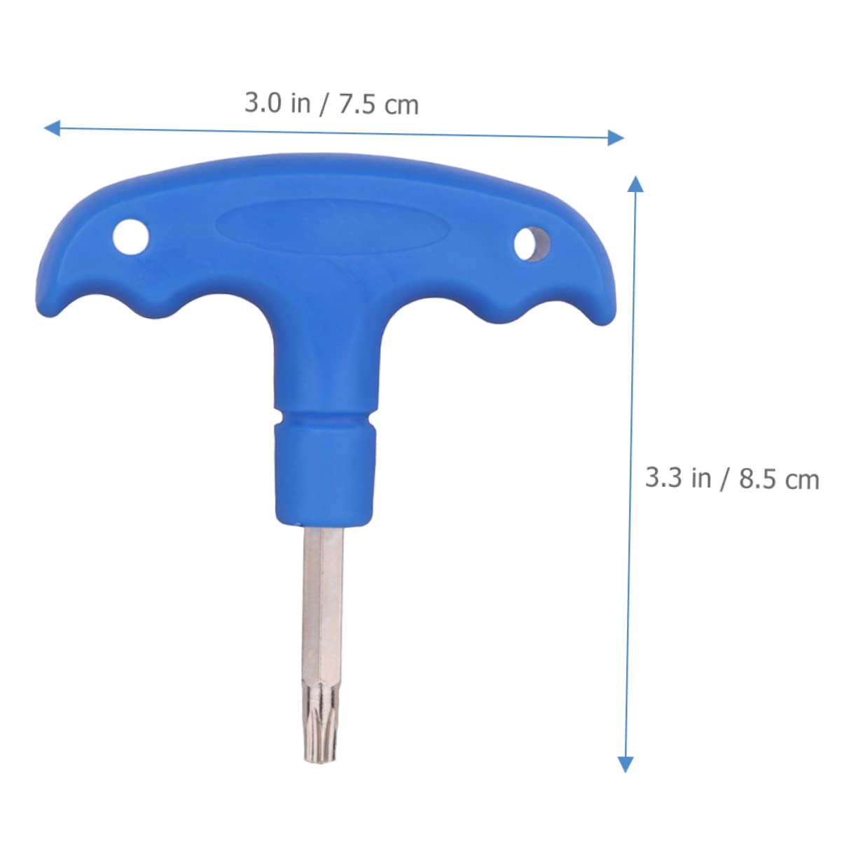 BESTonZON 5 Sätze Golf Werkzeug Professioneller T Förmiger Schraubenschlüssel Für Golfschläger Universelles Reparaturwerkzeug Für Golfschläger Tragbar Und Robust 2 Stücke * 5